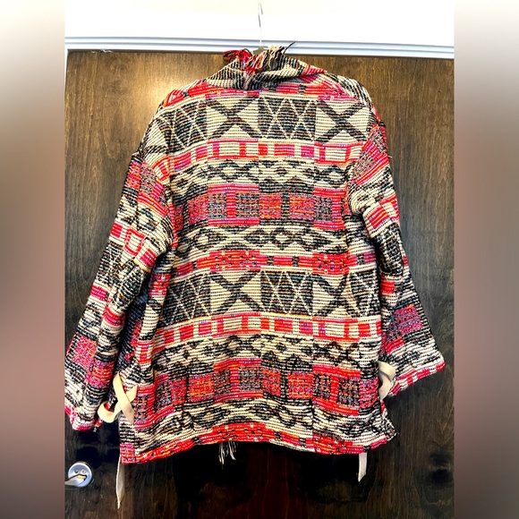 Bright Woven Aztec Pattern Jacket - Picture 5 of 5